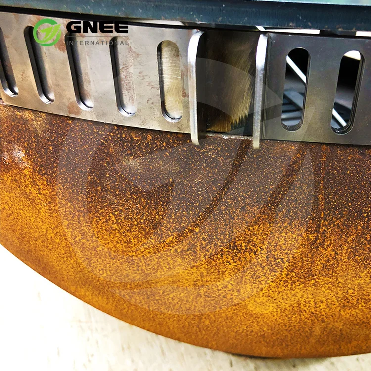 Bbq Steel Rode Corten Steel Bbq Rotisserie Fire Pit Grill Barbecue Grill - Buy Outdoor ...