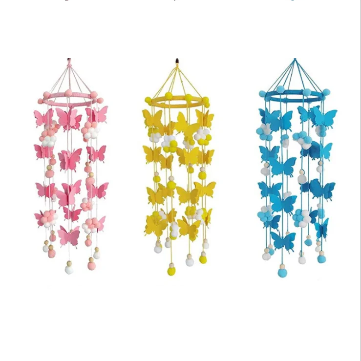 amazon popular selling baby felt crib mobile hanging decoration toy