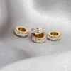 gold - White Zircon