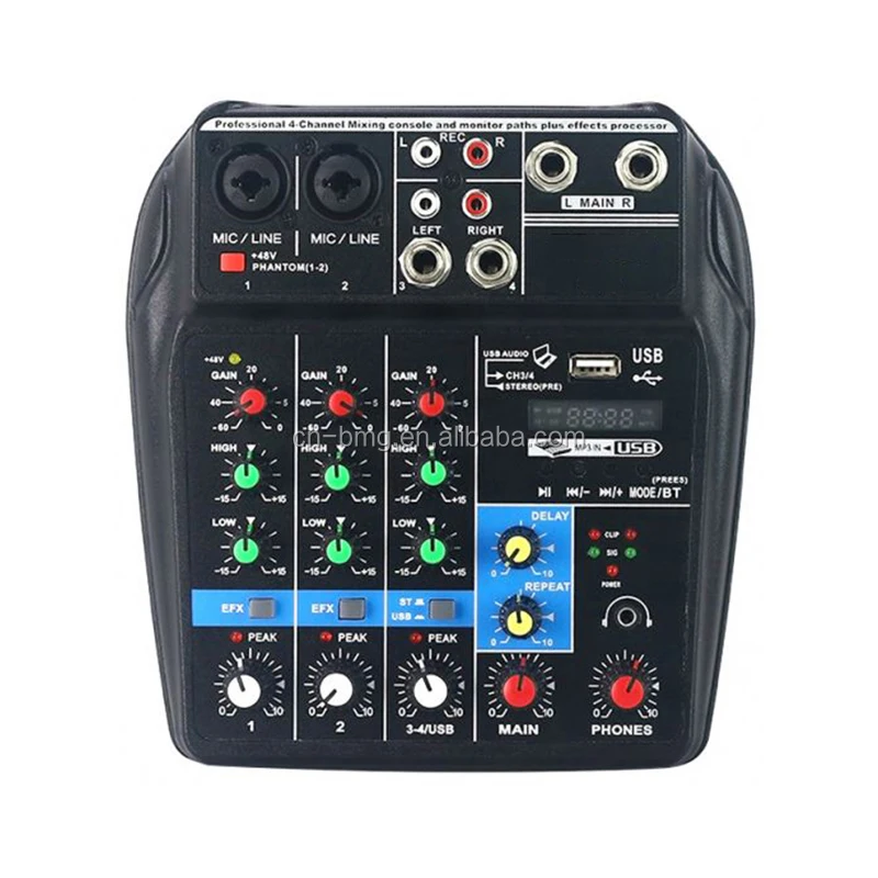 bmg pdx 8-channels small audio mixer