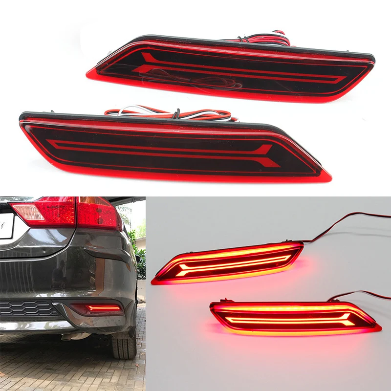 Honda city deals rear bumper reflector