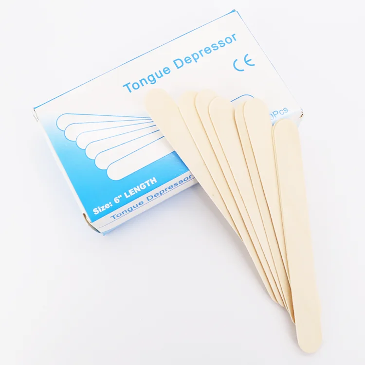 Disposable Wooden Tongue Depressor Sterile Package/disposable Wood