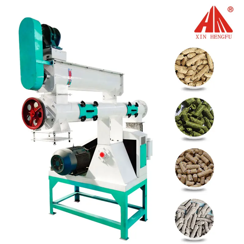Heavy-Duty Poultry Feed Pellet Machine for High-Efficiency Farming Chicken Feed Mill Broiler Feed Granulator