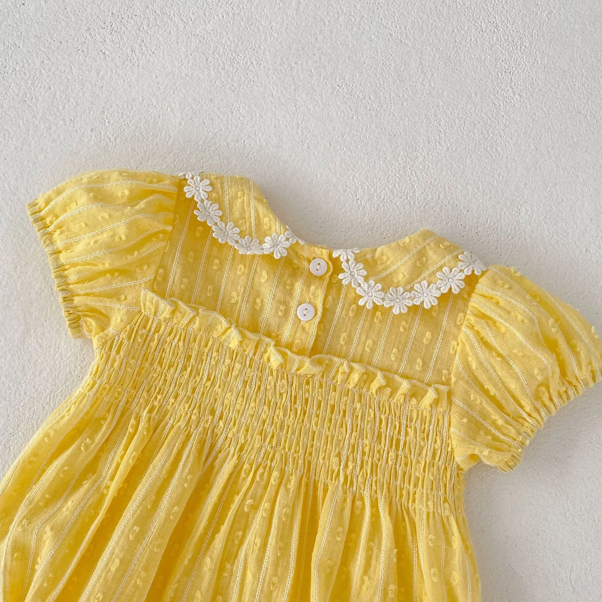 Engepapa Summer Newborn Clothes Short Sleeved Infant Romper Cotton Baby