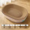 oval cat scratching board