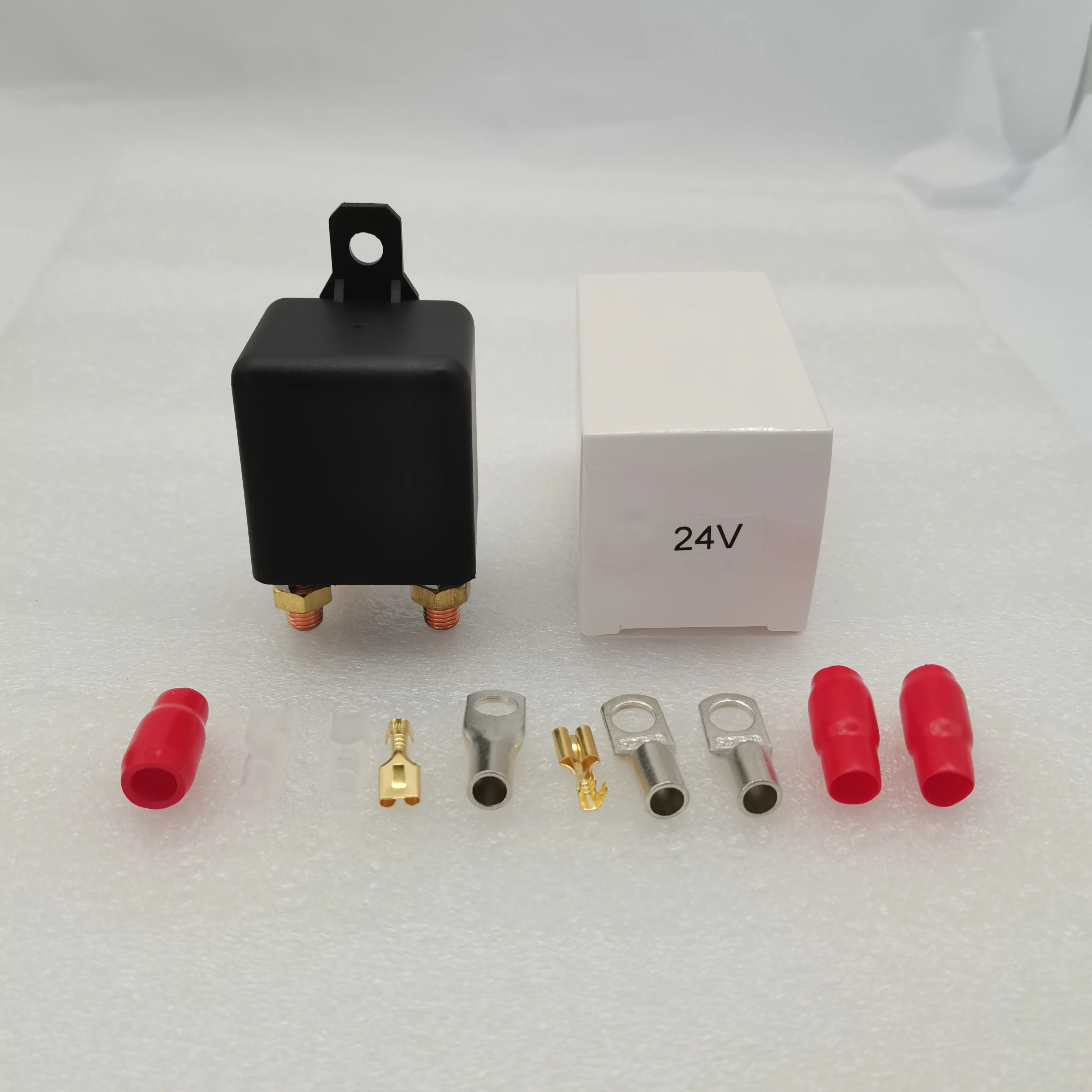 Автомобильное реле 24 в 250 А 5-контактное реле стартера для тяжелых условий эксплуатации разделенный переключатель реле заряда-5 терминал 24
