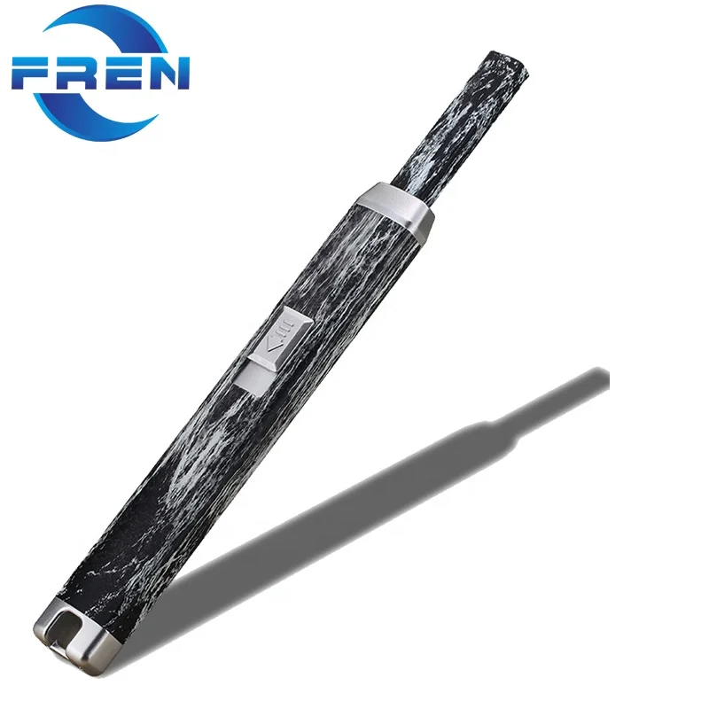 USB перезаряжаемая электронная дуговая зажигалка с длинной ручкой Кухонная Плита Гриль Зажигалка Кемпинг камин фейерверк сигаретный факел