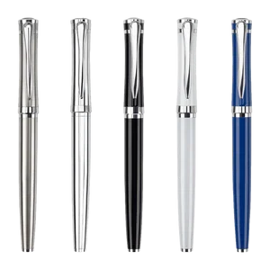High Quality Metal Ballpoint Pen with Custom logo for Business Office Sign Pen and Promotional Gifts