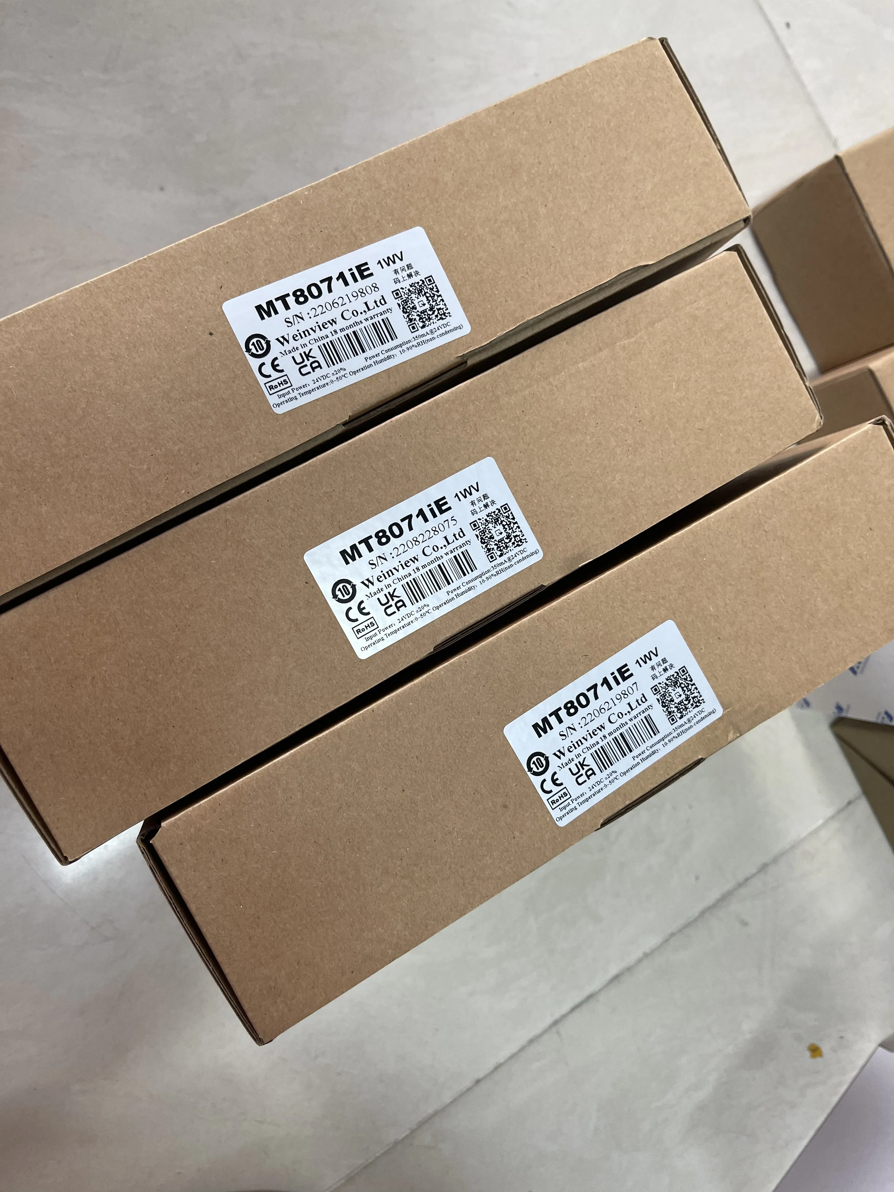 Weinview HMI Touch Panel MT8071iE