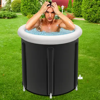Factory Supply 2023  Portable Ice Bath Tub Inflatable For Recovery Cold Water Therapy Tub