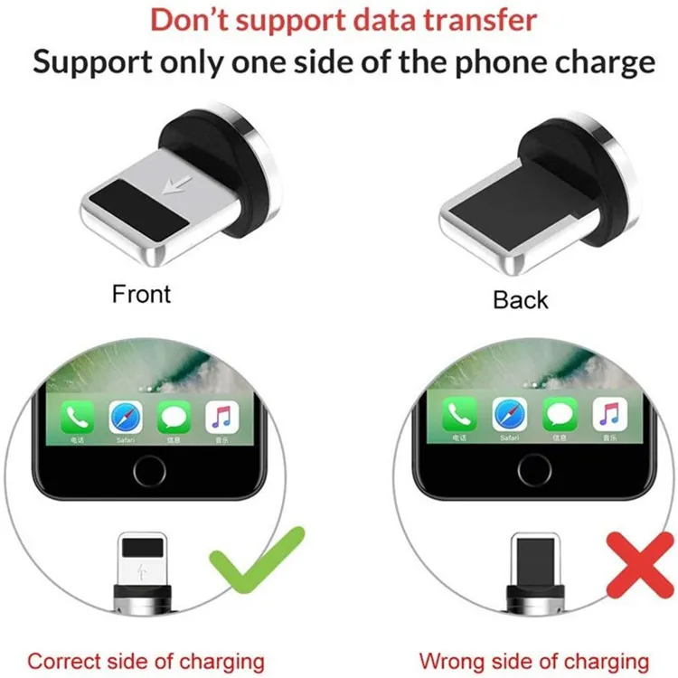 Супер зарядный кабель 6 футов зарядный кабель зарядное устройство провода многофункциональная линия передачи данных Магнитный зарядный кабель