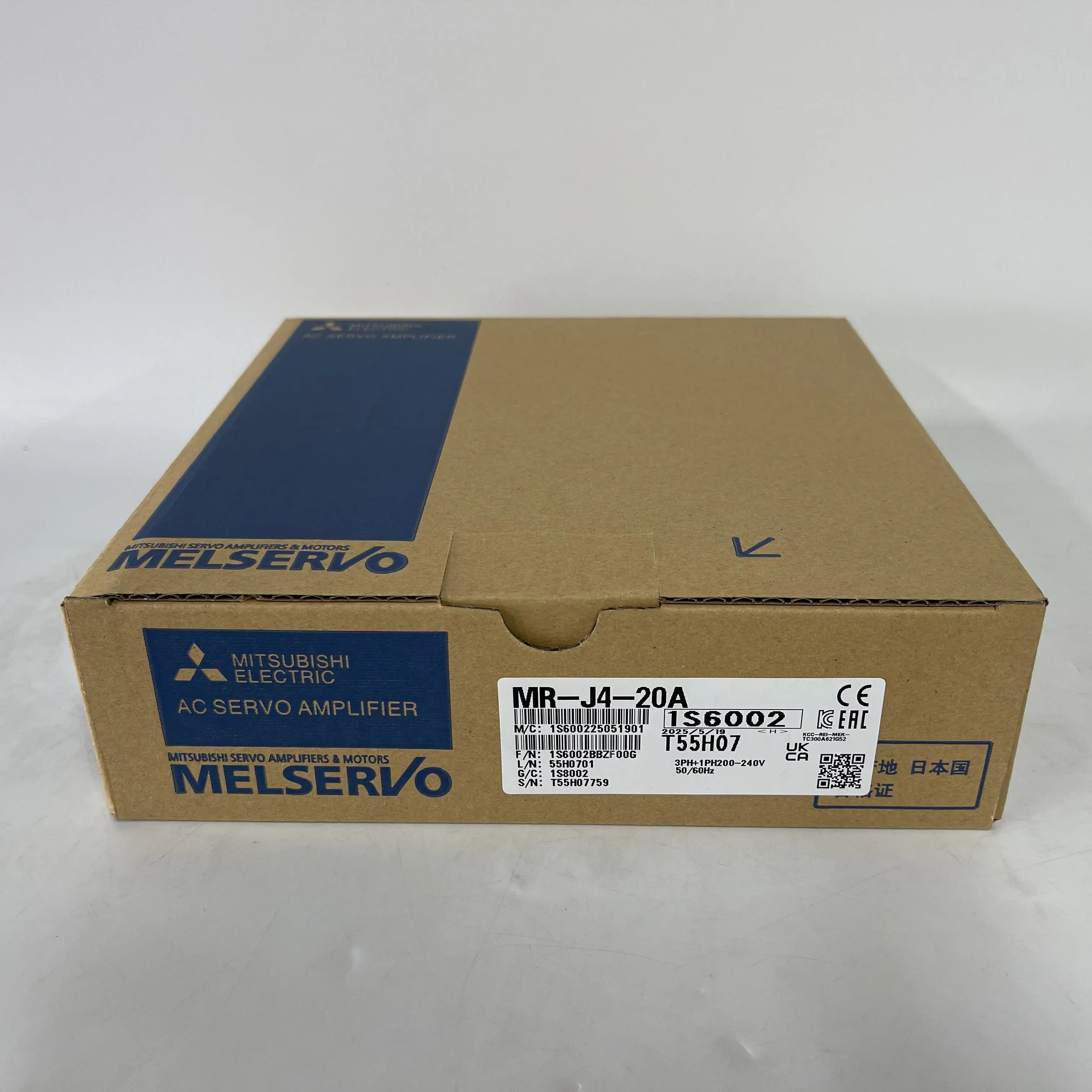 Mitsubishi AC Servo Amplifier MR-J4-20A