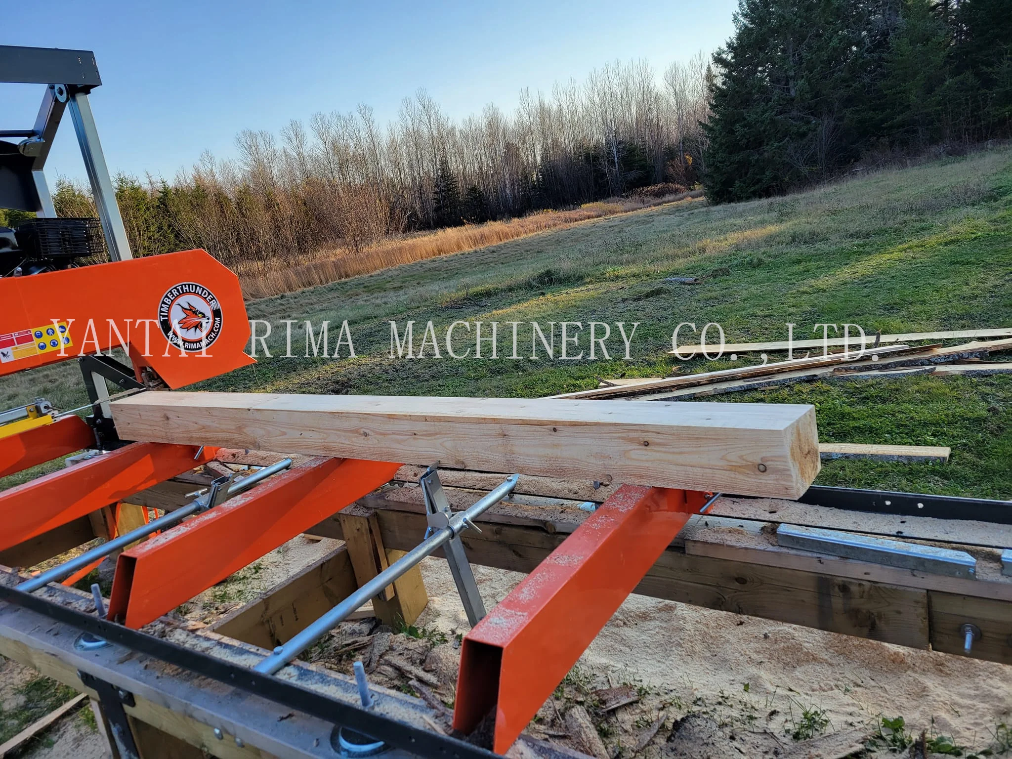 Log Portable Horizontal Sawmill Band Sawmill/band Saw Mill Machine ...