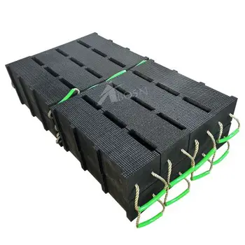 Lightweight UHMWPE Cribbing Blocks for Construction Sites