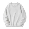 Melange gray chinese cotton crewneck sweat