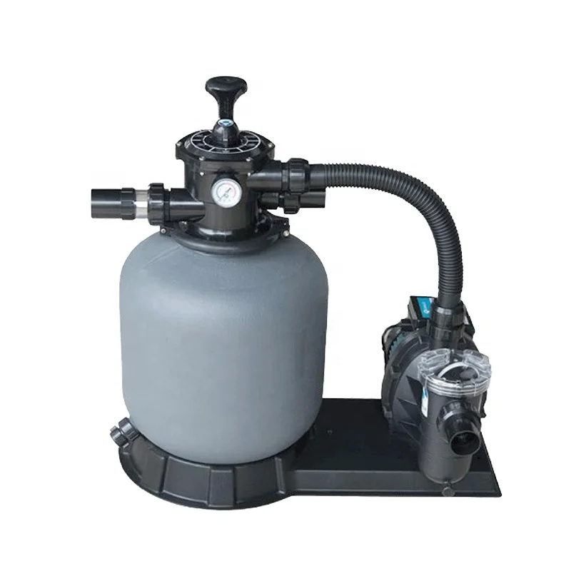 PVC RoHS Certificates Sand Filter With Pump for Swimming Pool Sand Filter System