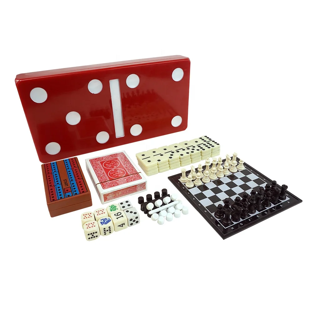 7 in 1 Game Cube Set - Travel Multi Game Set with Case