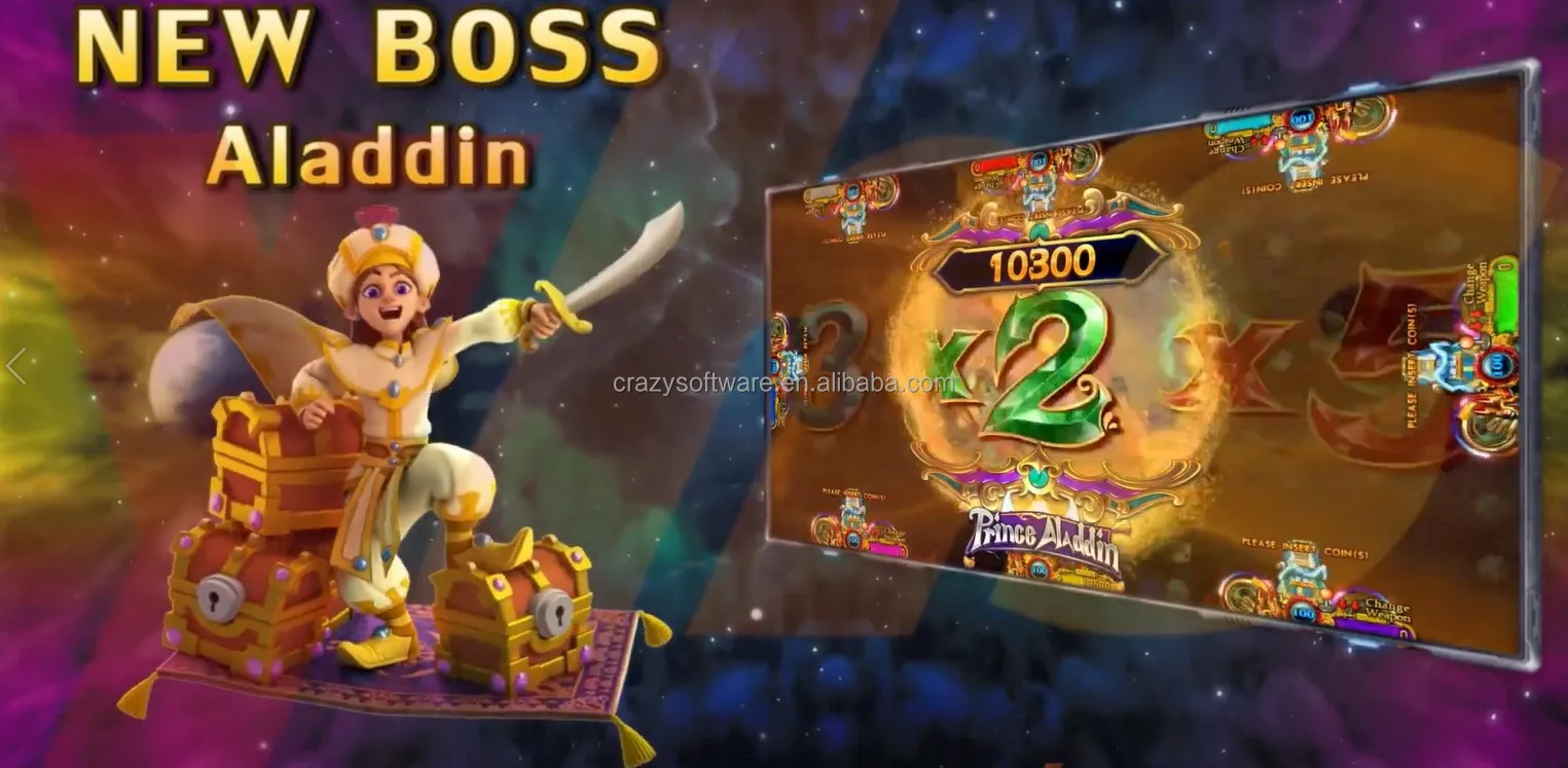 온라인 피쉬 게임 머신 10인용 오션 킹 3 플러스 알라딘 어드벤처