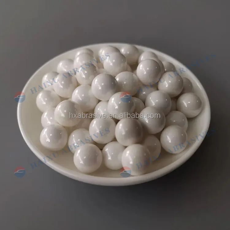 Yttrium stabilized zirconium oxide beads 3mm Zirconia tumbling polishing media -3-