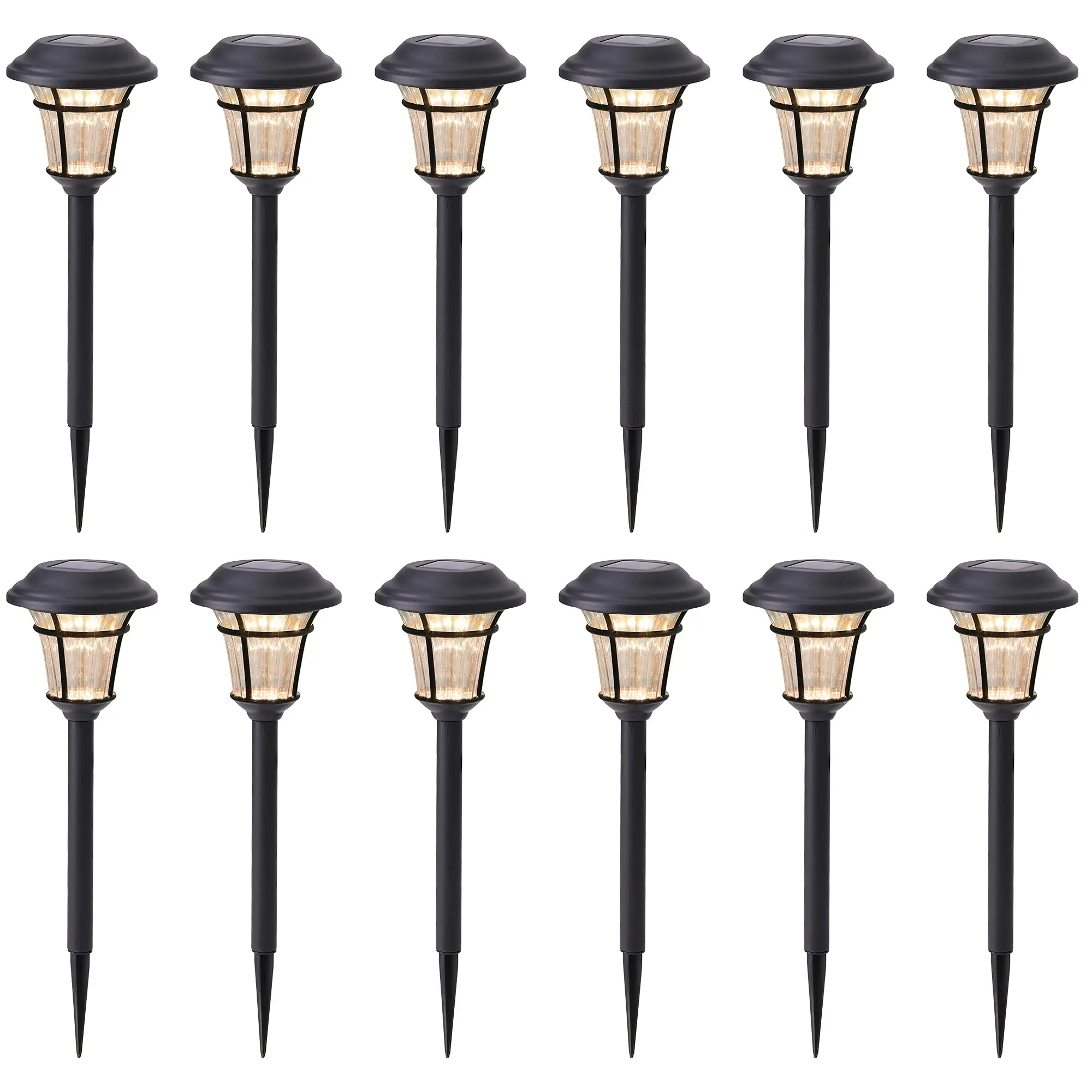 Morden Waterproof Outdoor Landscape Solar Led Pathway Lawn Lights Garden Lights for Yard Driveway