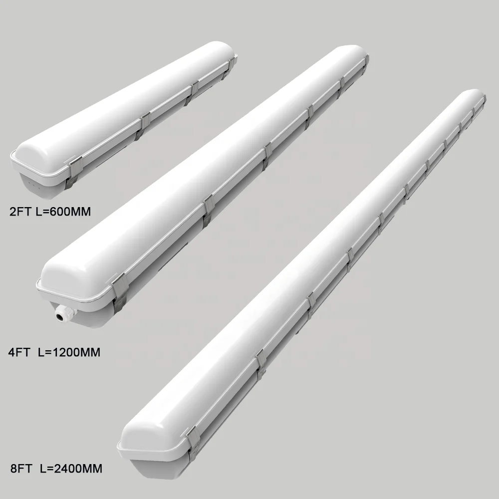 Us Stock Free Sample Led Vapor Tight Light Fixture Vapor Proof Led