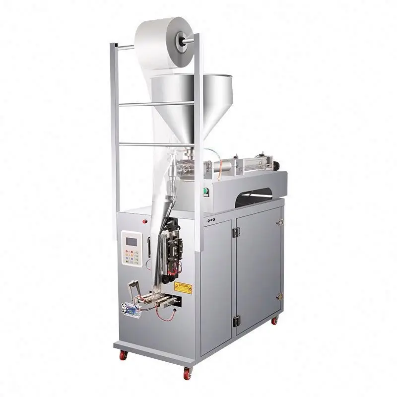 TEBAK Fully Automatic Vertical Small Packaging Machine, Tomato Sauce Condiment, Peanut Butter Packaging Machine