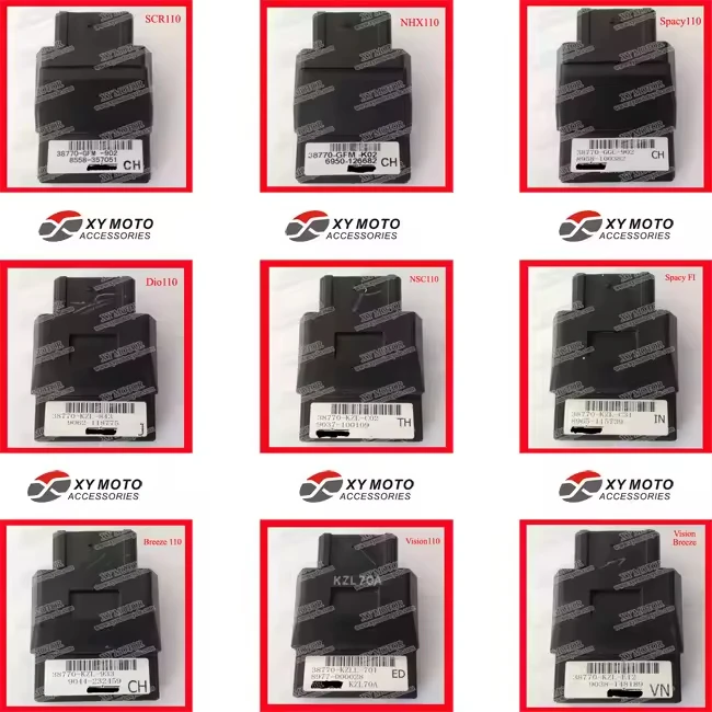 Genuine 38770-GFC-773 Motorcycle ECU Programming Ignition System Designed for Hondas DIO50cc Motorcycles