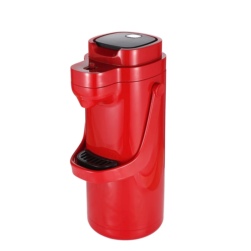 In Stock 2500ml Big Flask Coffee Dispenser Vacuum Insulated Airpot Thermos with Portable Handle