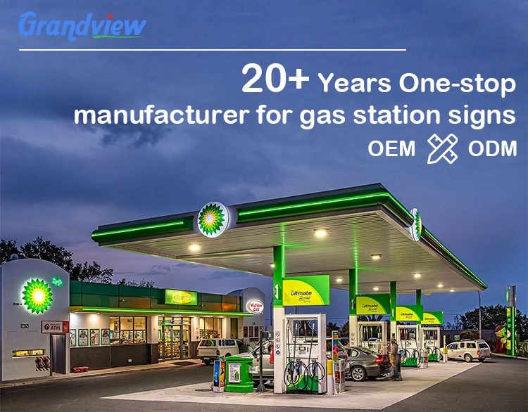 Petrol Station Roofing Cover Space Frame Full Set Fuel Gas Station Canopy Roof Steel Structure factory