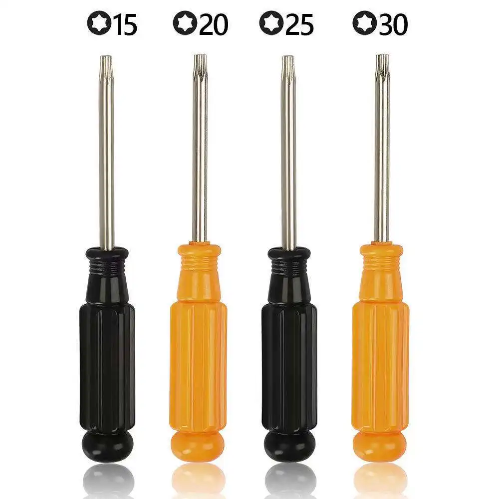 High Quality Precision Screwdriver  T10 T15 T20  T25 Torx Tamper Screwdriver With Star Head