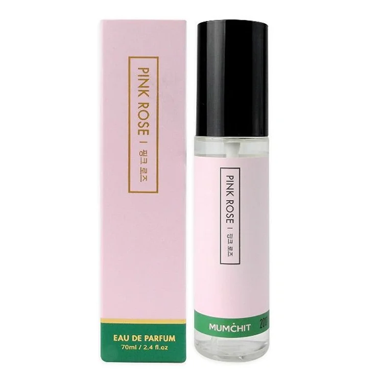 pink body mist spray