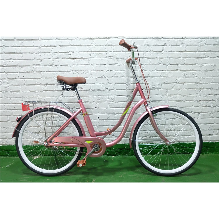 women lady vintage bicycle fashion antique bikes pink bike with