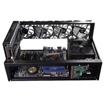 GPU Stand ATX MATX Workstation AI Graphics Stand Open Multi-graphics Card Customization