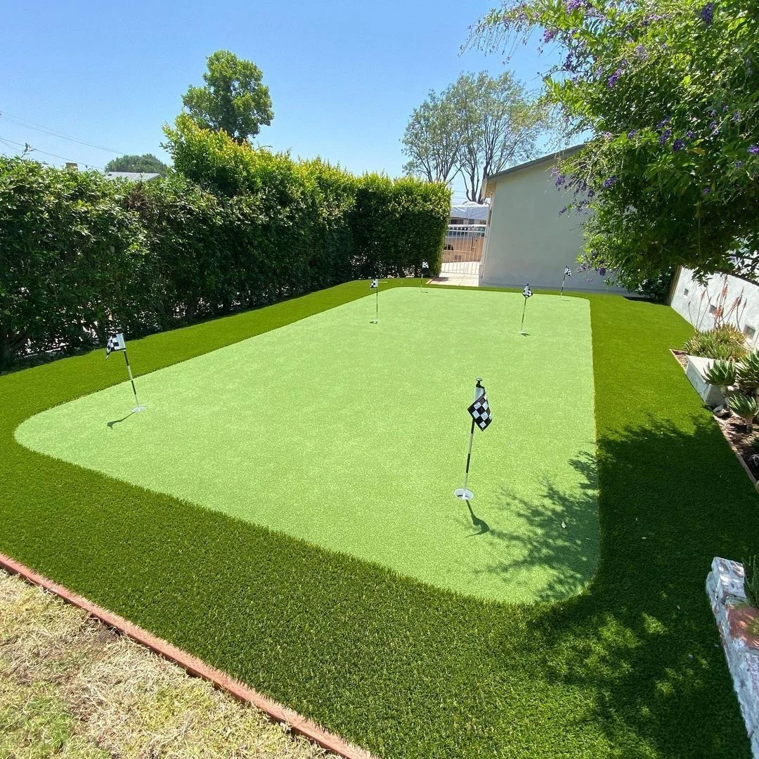 Artificial Turf Backyard Mini Golf Putting Greens