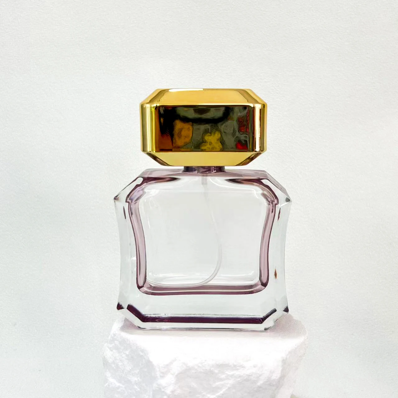 Hanya OEM Rectangular Unique Design Supports Custom LOGO and Colors Small Spray Perfume Bottle Canada