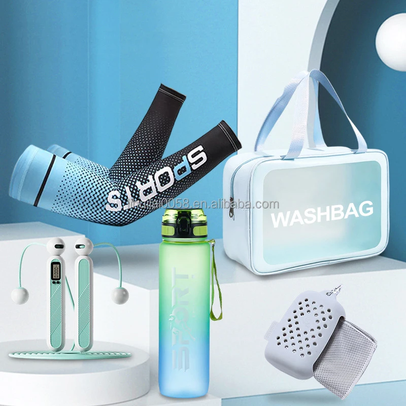 Customized 2024 Hot Gift Sets Outdoor Sports Fitness Sets Mugs Soft