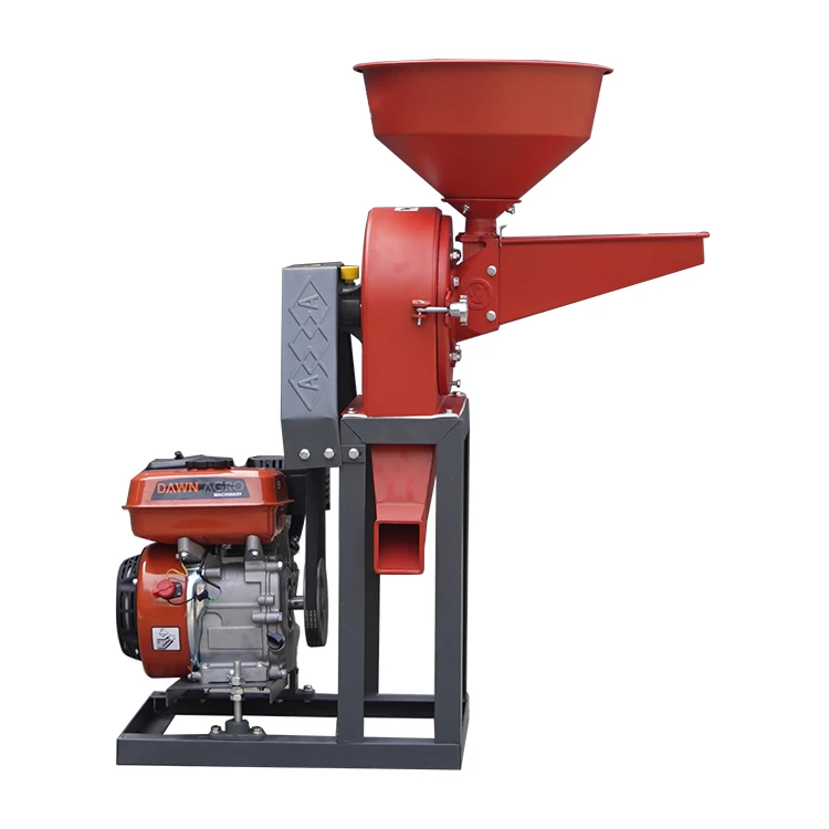 DAWN AGRO Home Use Corn Grinder Maize Flour Mill Machine Disc Mill Pulverizer Manufacturer