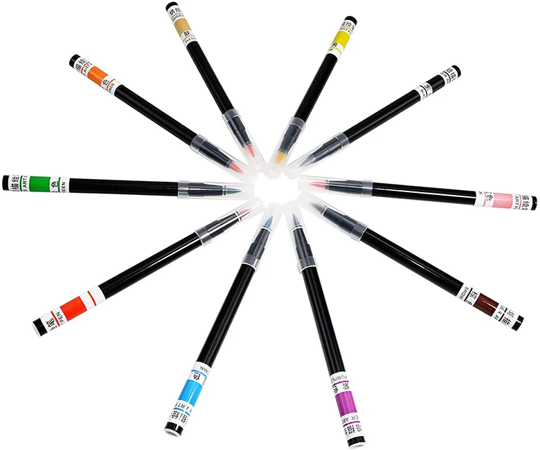 Пищевая окраска съедобные маркерные ручки, 10 шт. пищевого качества ручки для гурманов писателей для DIY украшения помады