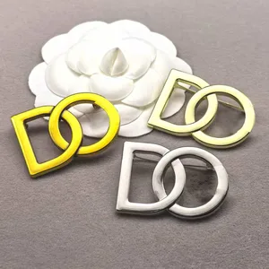 Fashion Brand Designer Copper Alloy Pearl Women's Brooch for Wedding Engagement Party Gifts