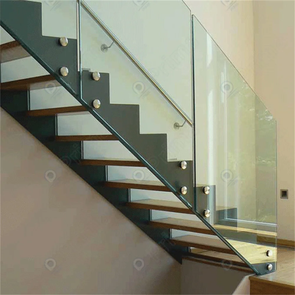 Building Materials Wall Stairs Led Light Step Indoor Original Wood Staircase Class