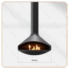 Nelson - Chimenea de bioetanol - D900