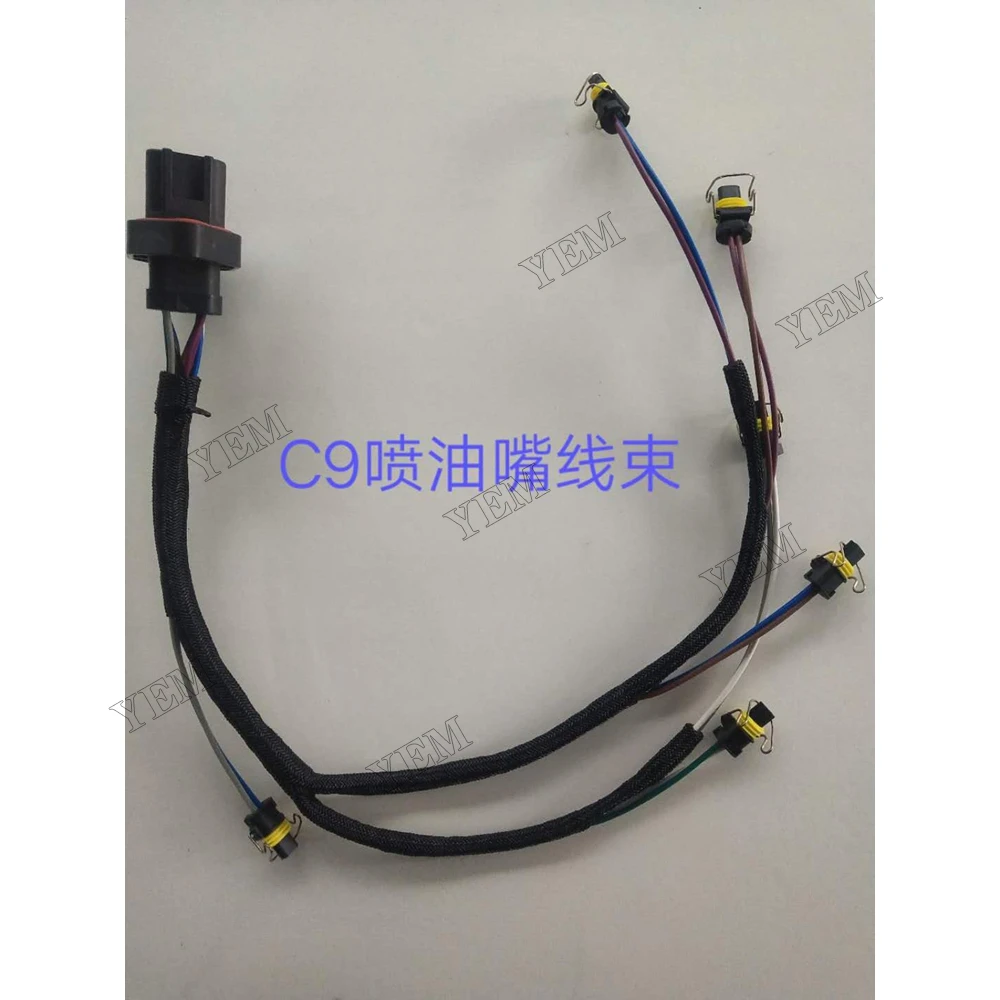 For Caterpillar C9 Injector Wiring Harness Heavy Equipment Engine Parts