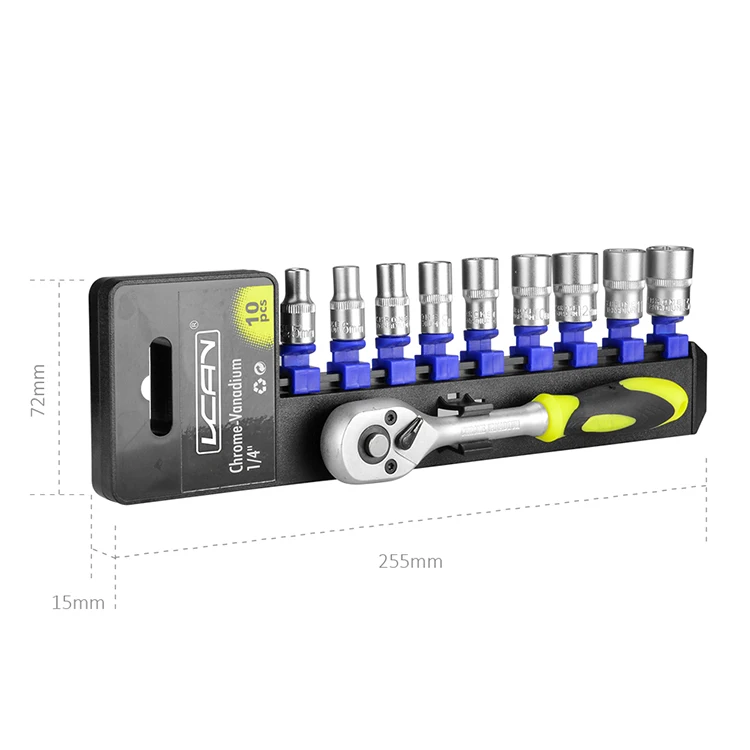 Impact Wrench Tool Kit Extension Ratchet Bit Mastercraft 14 Small Black Socket Set Nut Set 26pcs Set 14 Socket to 14 Bit Driver