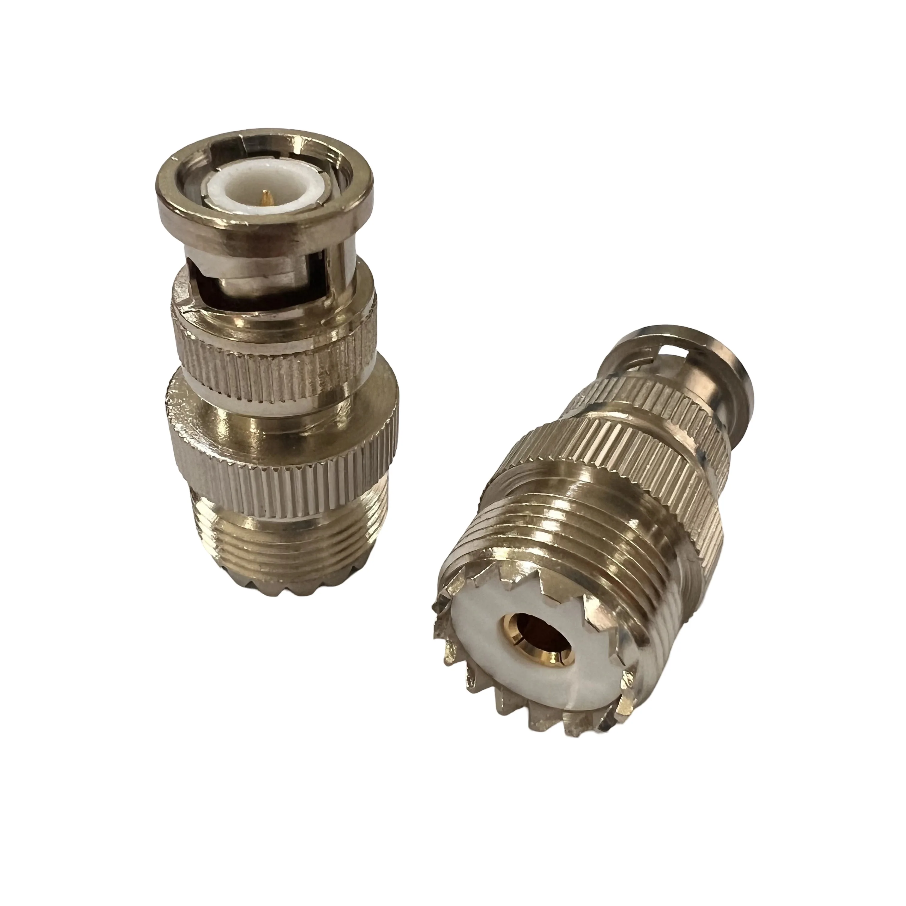Factory Direct BNC/UHF-JK Adapter Connector BNC Male to UHF Female Adapter Connector