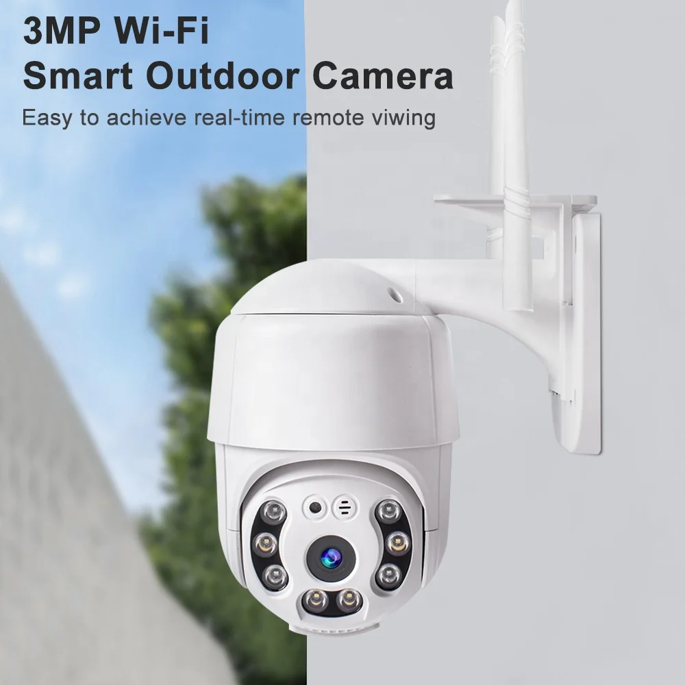 V380 1296P 3MP Wifi Ip Network Camera IP66 Waterproof Outdoor Home Security Cctv Camera V380 Pro