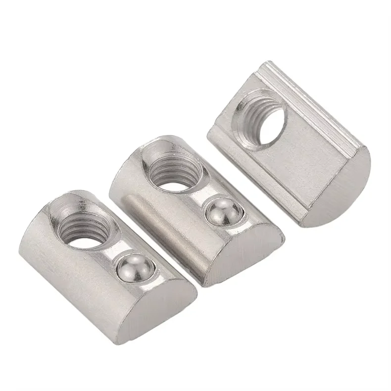 EsportsMJJ 50 Pezzi Dado Scorrevole M4 A T Per Profilo Alluminio 2020 – Accessori Zincati
