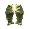 Pantoufles poisson - vert - adulte taille 48/49