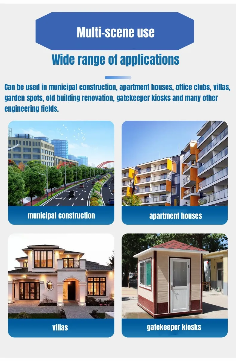 Easy Installation structural insulated panels decorative metal panel wall house building materials manufacture