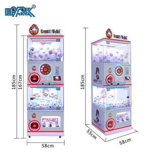 Kids Coin Operated Lucky Gacha 2   Vending Machines Customizable Video Toy Capsule Vending Machine Gumball Machine