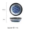 4 inch saucer-B